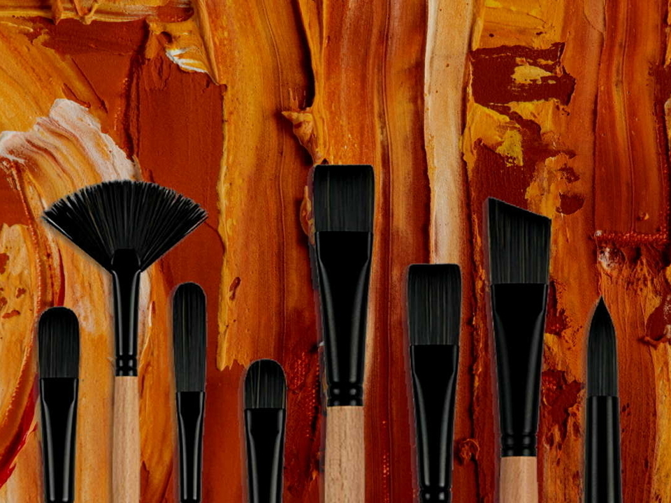 The Brush Guys Card Background